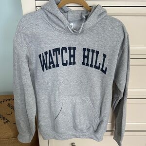 BNWT Women’s Gray “Watch Hill” Hoodie with Navy Print